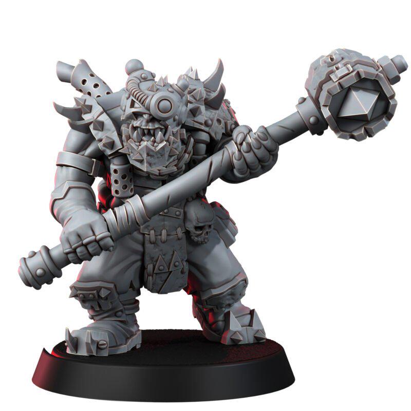 Ork Kan Krakkas T2 – Ork Proxy, Wargame Exclusive – 3D printed 16K resin miniature – photo 6 of 11