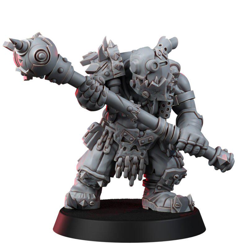 Ork Kan Krakkas T2 – Ork Proxy, Wargame Exclusive – 3D printed 16K resin miniature – photo 5 of 11