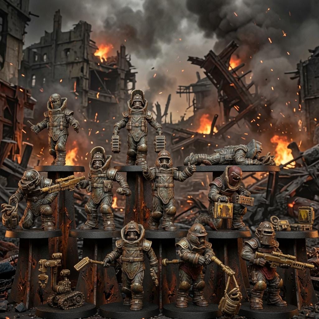 Grimguard Bomb Squad – Astra Militarum Proxy