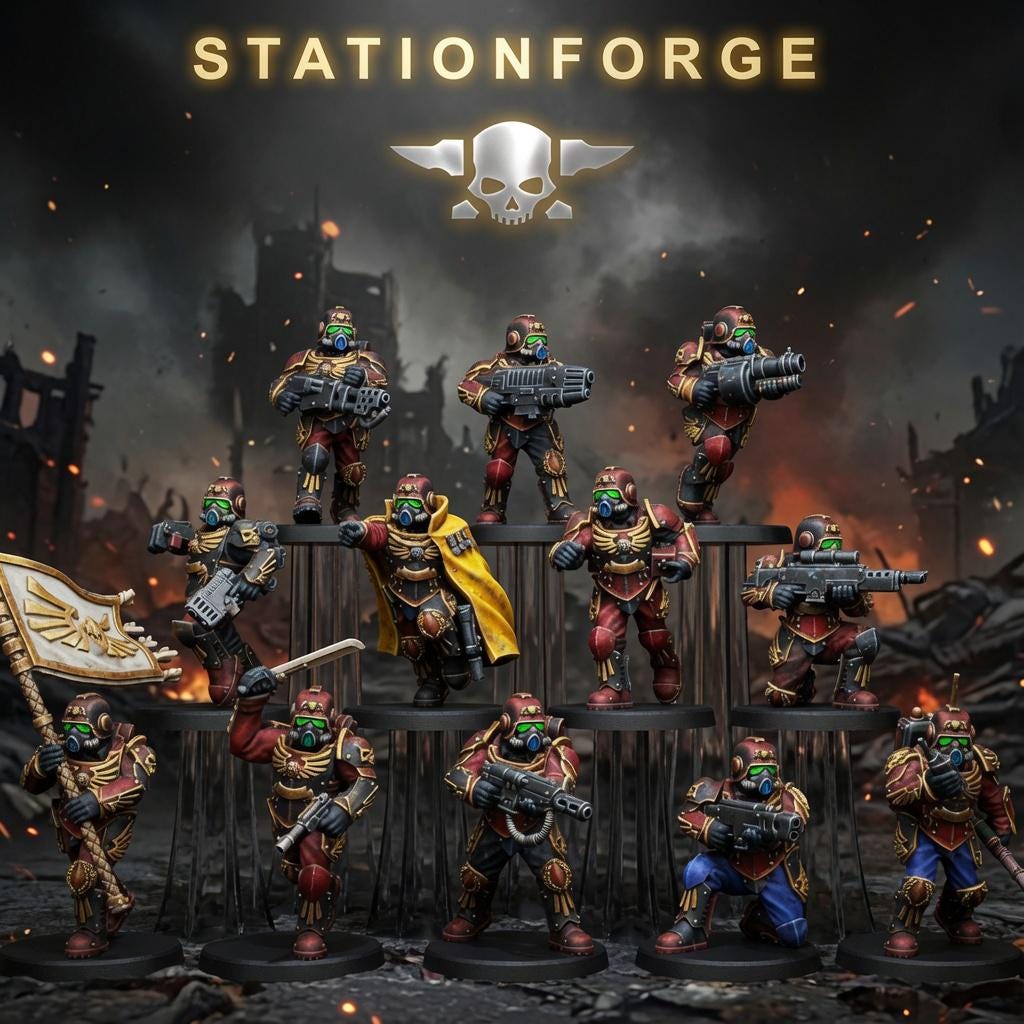 Grimguard Elites – Astra Militarum Proxy
