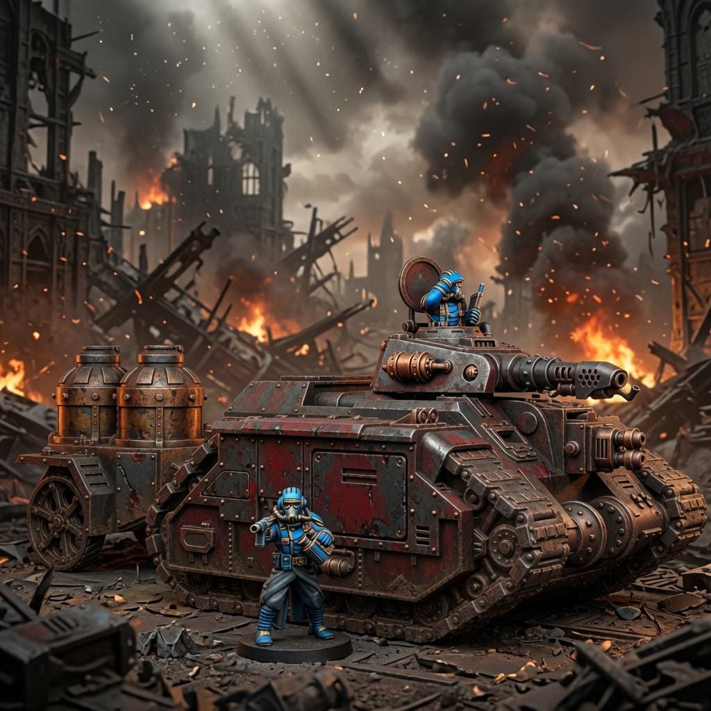 Grimguard Flame Tan – Astra Militarum Proxy