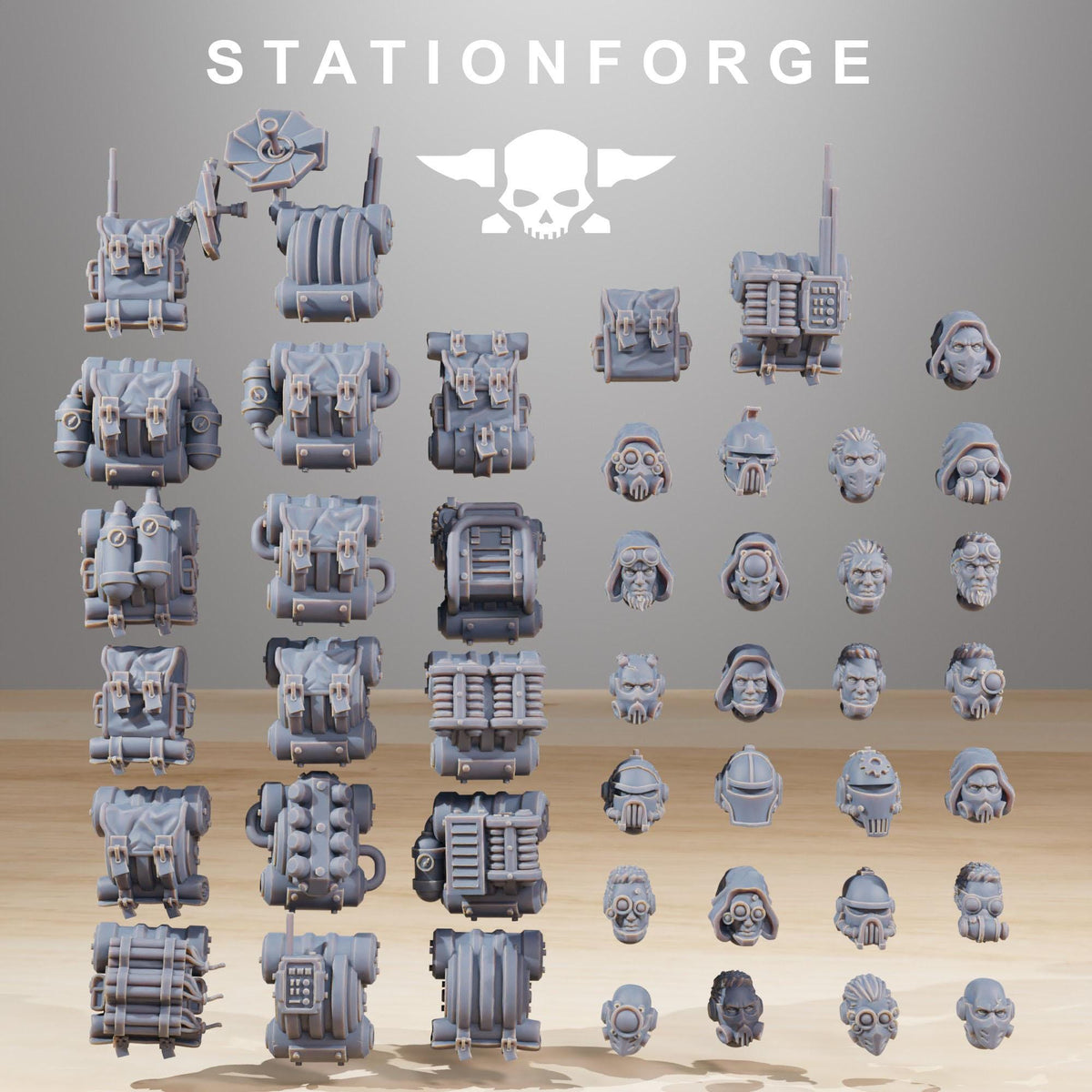 Scavenger Infantry Builder Kit – Adeptus Mechanicus Proxy