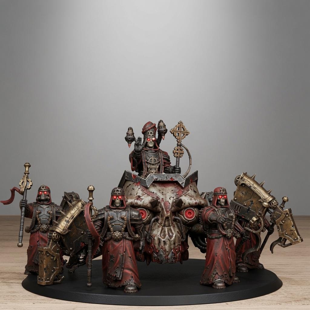 Scavenger Lectern Walker – Adeptus Mechanicus Proxy