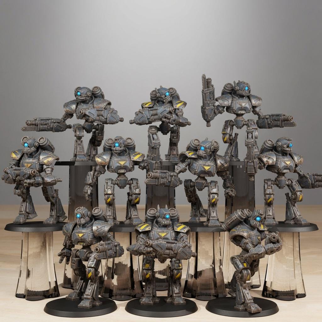 Scavenger Mechanods – Adeptus Mechanicus Proxy