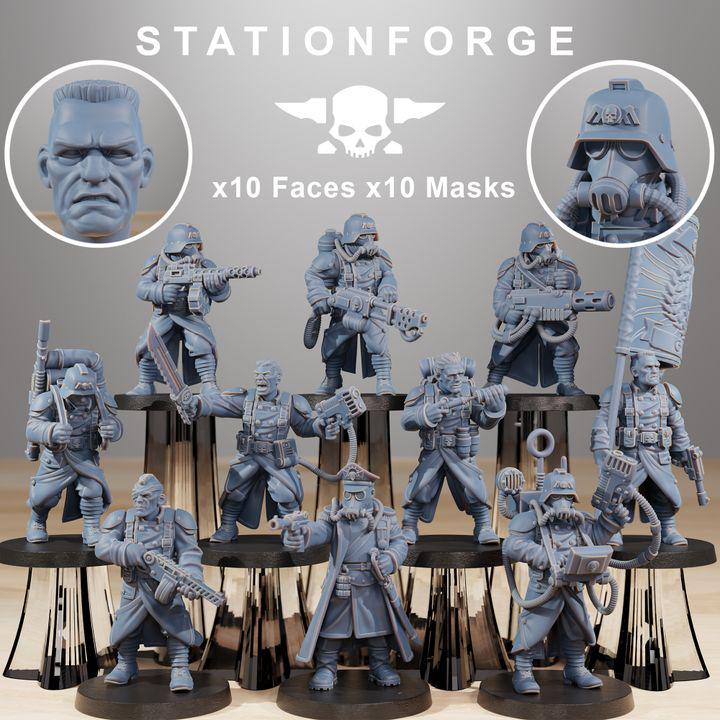 GrimGuard Starter Pack – Astra Militarum Proxy