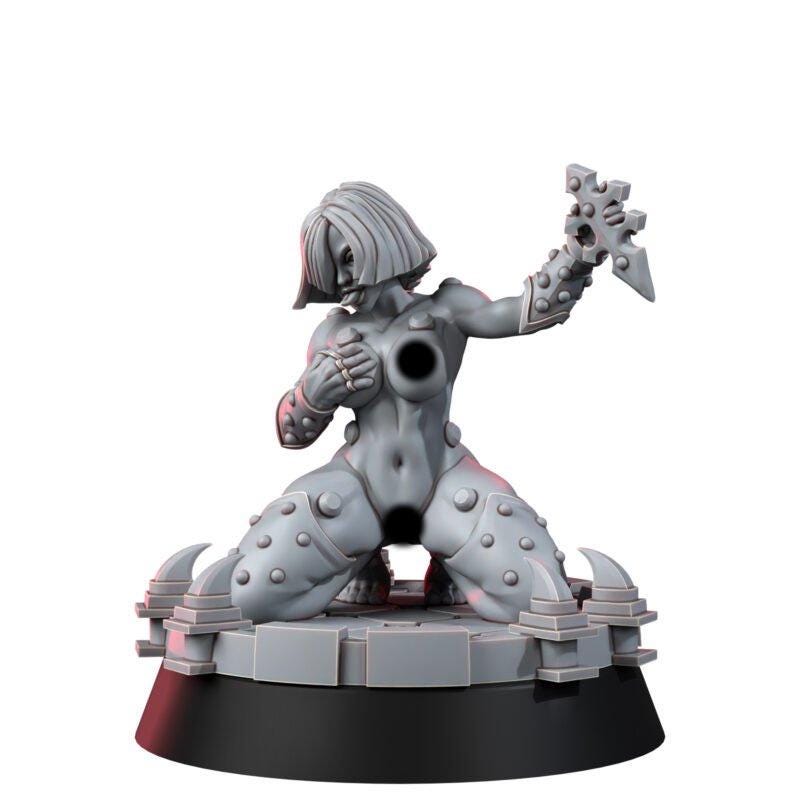 Sisters In Heresy Start Of The Curse – Adepta Sororitas Proxy, Wargame Exclusive – 16K resin miniature – photo 2 of 6