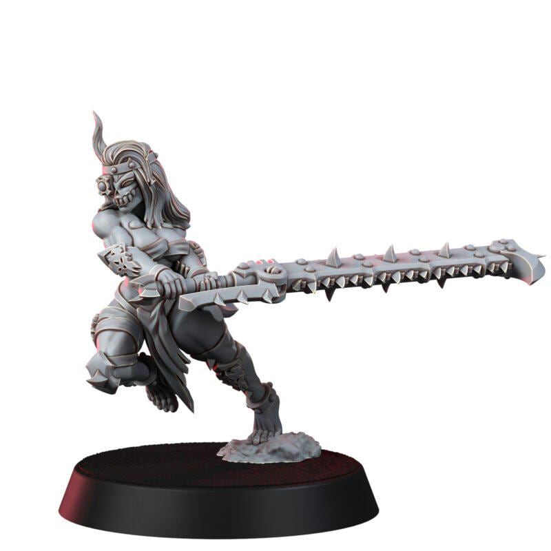 Sisters In Heresy Repentium Squad T2 – Adepta Sororitas Proxy, Wargame Exclusive – 16K resin miniature – photo 9 of 10