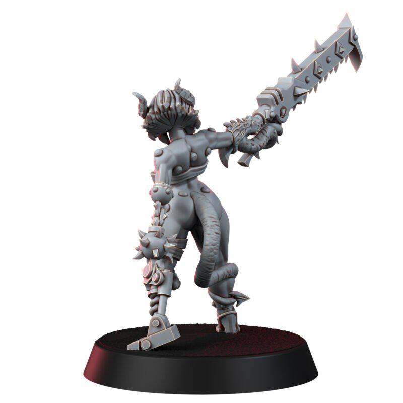 Sisters In Heresy Repentium Squad T2 – Adepta Sororitas Proxy, Wargame Exclusive – 16K resin miniature – photo 6 of 10