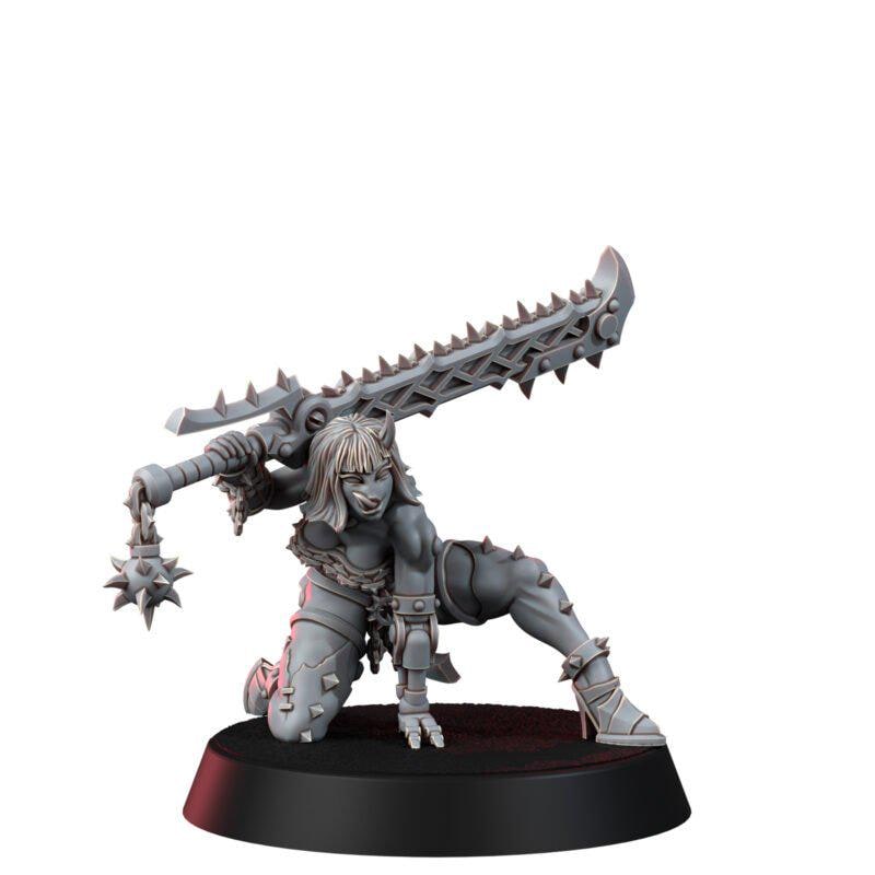 Sisters In Heresy Repentium Squad T2 – Adepta Sororitas Proxy, Wargame Exclusive – 16K resin miniature – photo 3 of 10