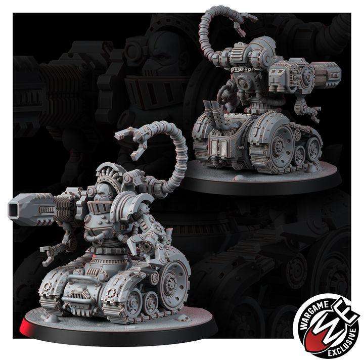 Mechanic Adept Crawl Breakers – Adeptus Mechanicus Proxy, Wargame Exclusive – 3D printed 16K resin miniature – photo 8 of 9