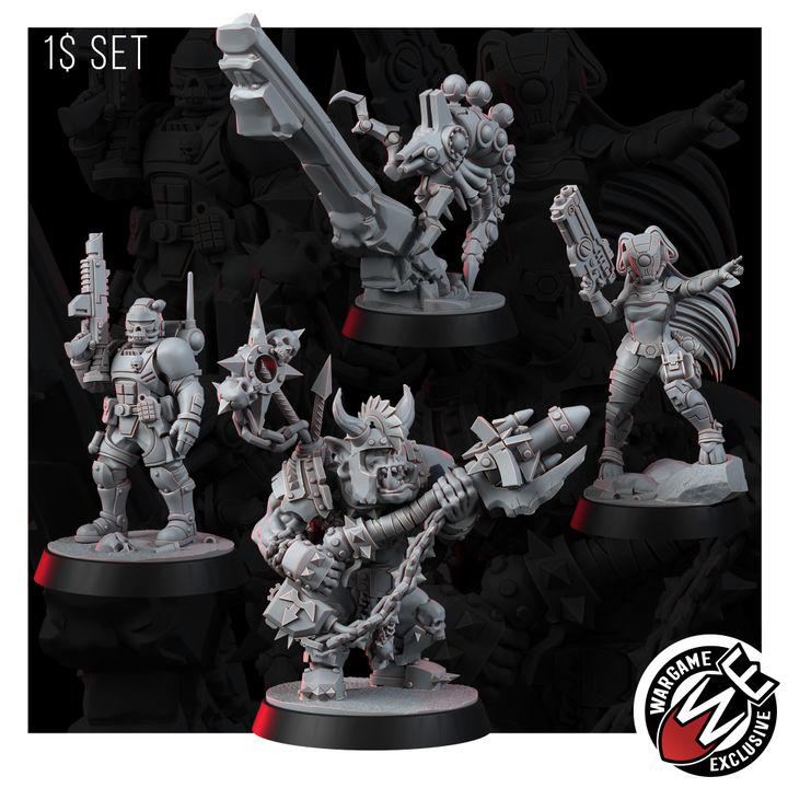 Wargame Exclusive June Bounty – Chaos Proxy, Wargame Exclusive – 3D printed 16K resin miniature – photo 10 of 10