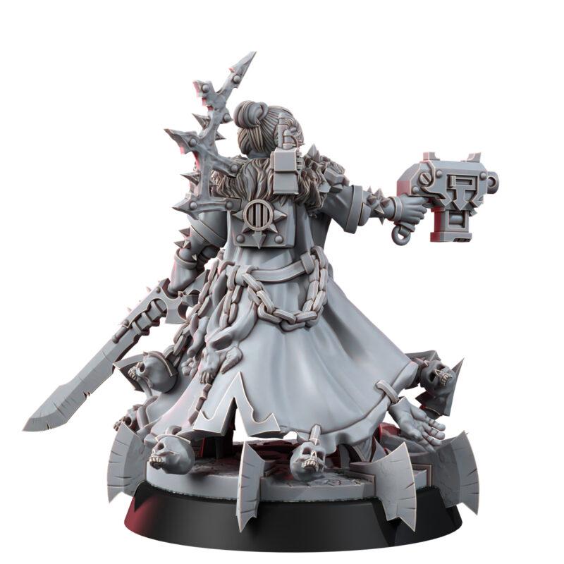 Chaos Renegades – Chaos Proxy, Wargame Exclusive – 3D printed 16K resin miniature – photo 6 of 7