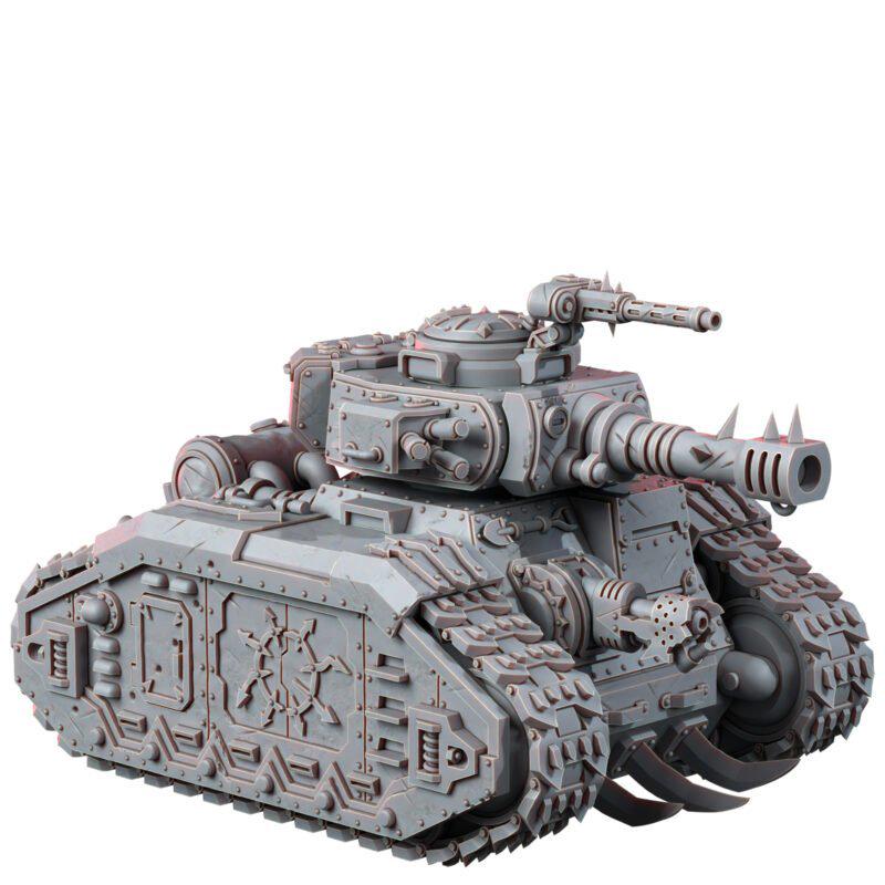 Chaos Degrader Battle Tank – Chaos Proxy, Wargame Exclusive – 3D printed 16K resin miniature – photo 6 of 10