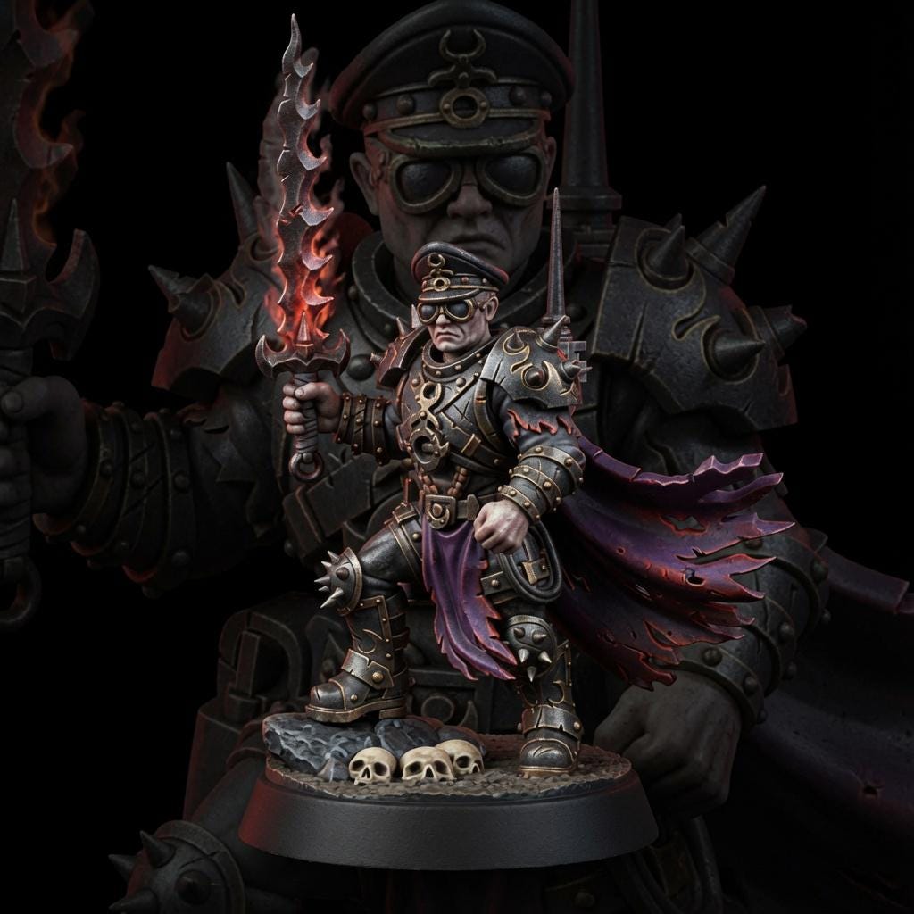 Renegades Of Excess Dominar – Chaos Proxy, Wargame Exclusive – 3D printed 16K resin miniature – main photo