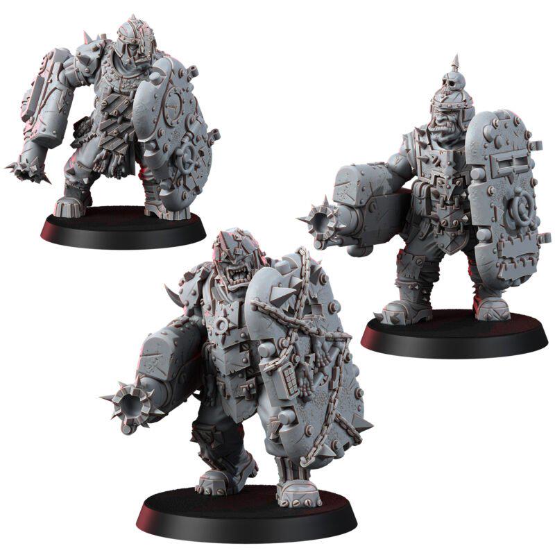 Chaos Renegades Of Pain Bulls – Chaos Proxy, Wargame Exclusive – 3D printed 16K resin miniature – photo 9 of 9