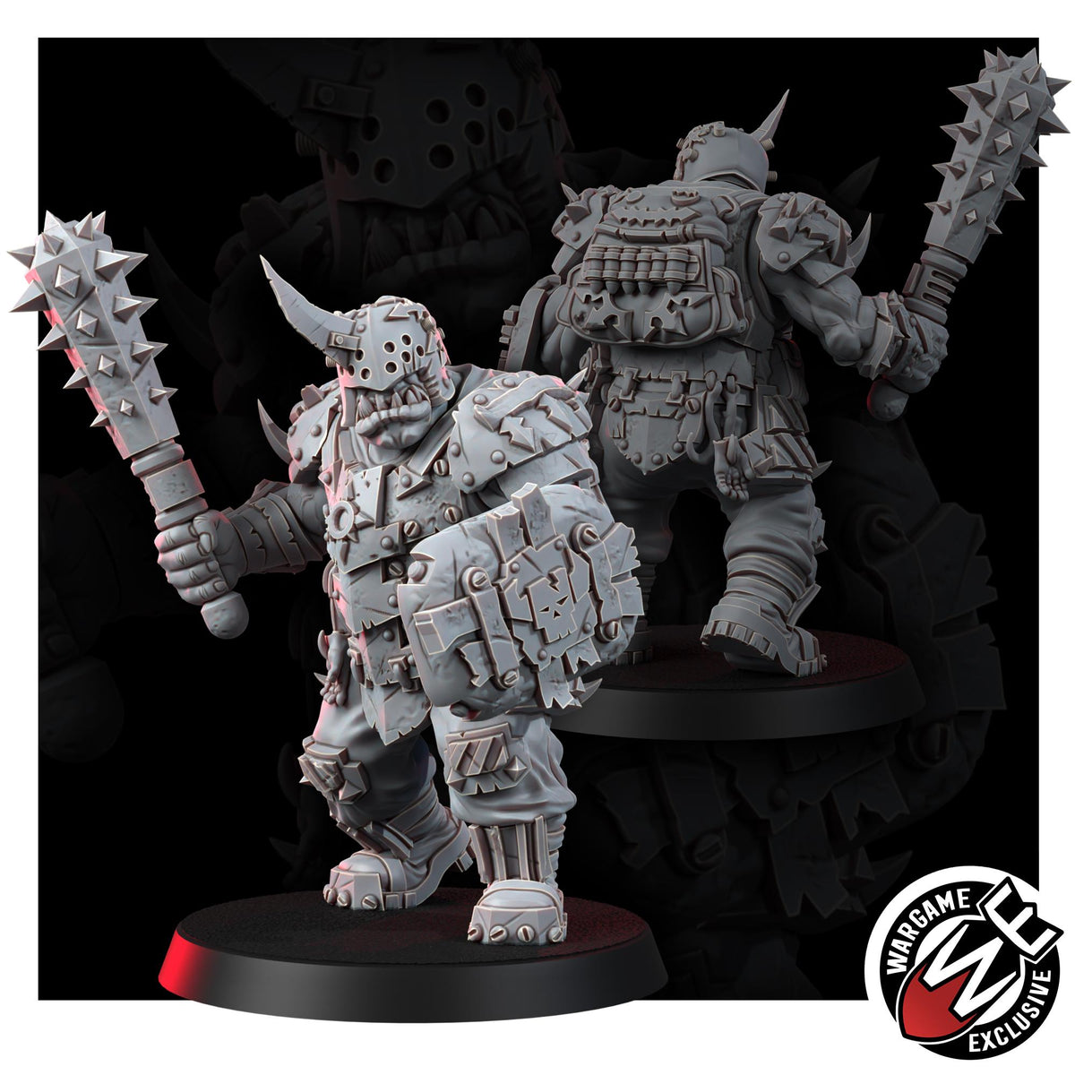 Chaos Renegades Of Pain Bulls – Chaos Proxy, Wargame Exclusive – 3D printed 16K resin miniature – photo 6 of 9