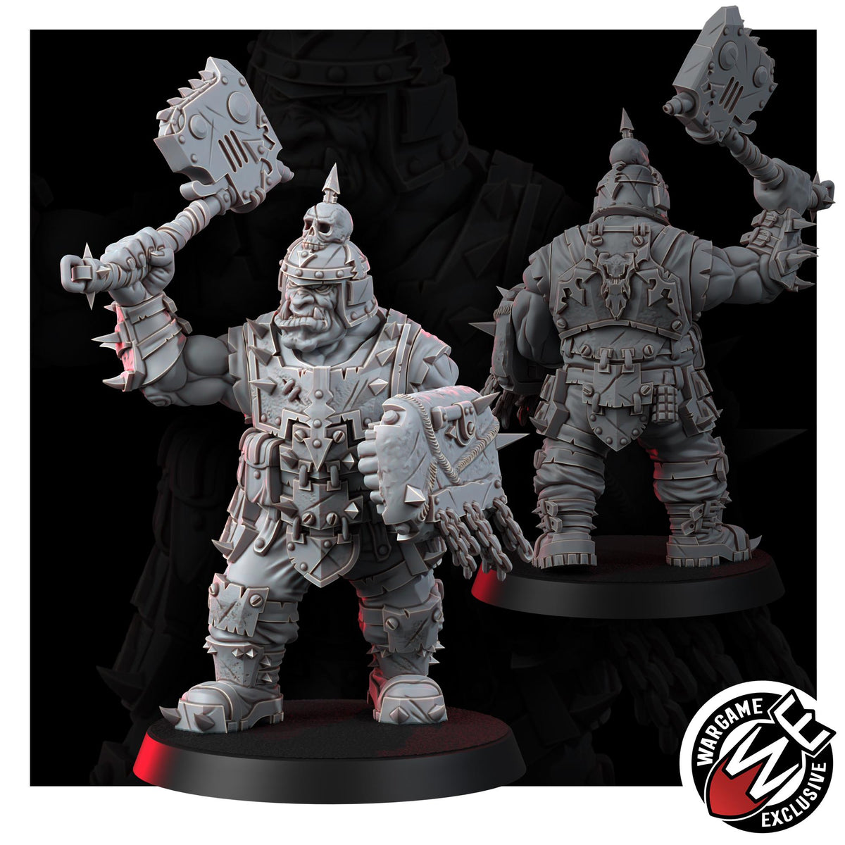 Chaos Renegades Of Pain Bulls – Chaos Proxy, Wargame Exclusive – 3D printed 16K resin miniature – photo 5 of 9