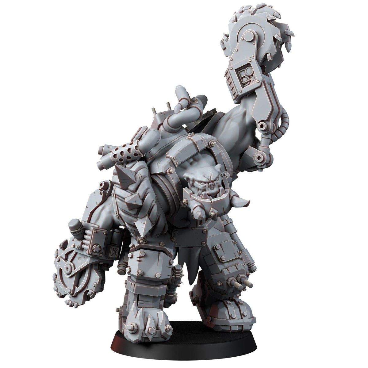 Ork Mega Armoured Bulorks – Ork Proxy, Wargame Exclusive – 3D printed 16K resin miniature – photo 8 of 12