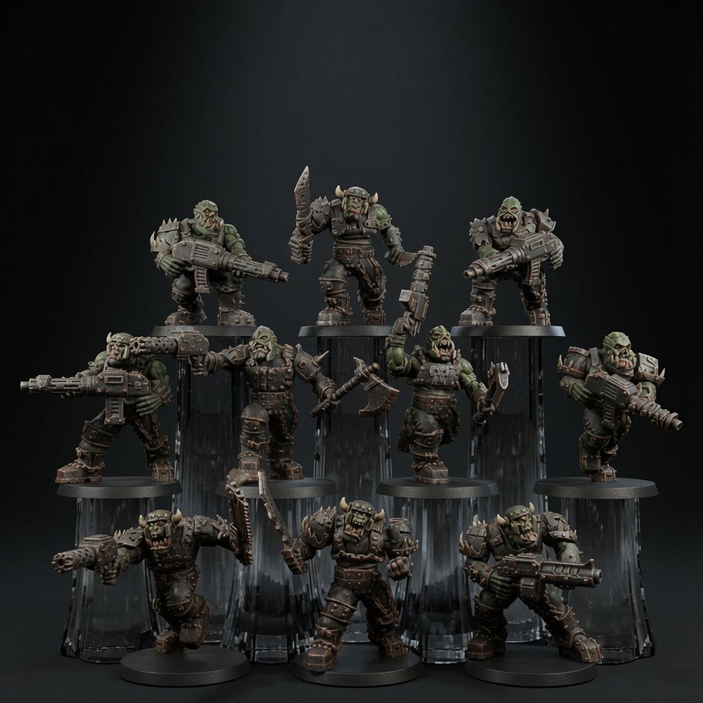Orks Orkaz Berserkers – Ork Proxy