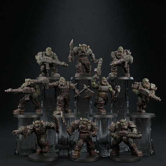 Orks Orkaz Berserkers – Ork Proxy
