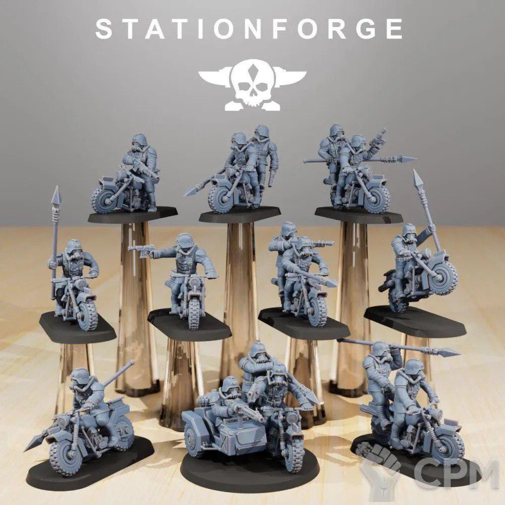 Grimguard Death Bikers – Astra Militarum Proxy