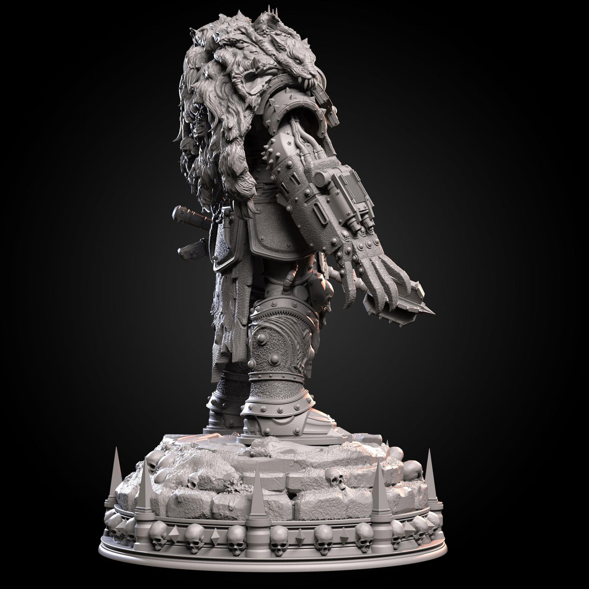 Chaos Prime Malleus Iscariot – Chaos Proxy, Wargame Exclusive – 3D printed 16K resin miniature – photo 6 of 10