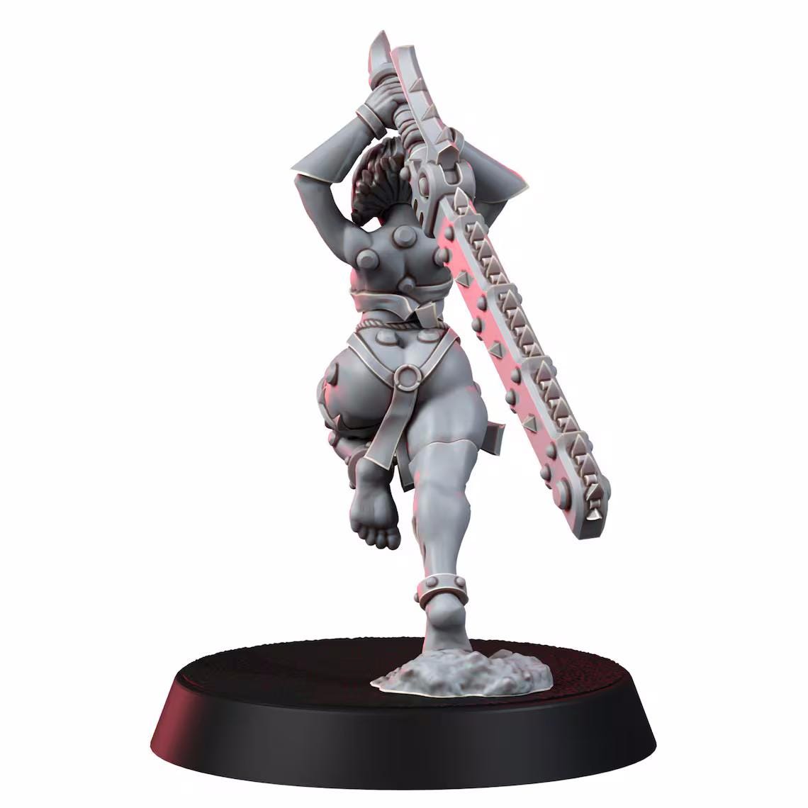 Sisters In Heresy Repentium Squad – Adepta Sororitas Proxy, Wargame Exclusive – 16K resin miniature – photo 8 of 10