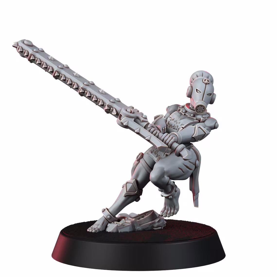 Sisters In Heresy Repentium Squad – Adepta Sororitas Proxy, Wargame Exclusive – 16K resin miniature – photo 7 of 10