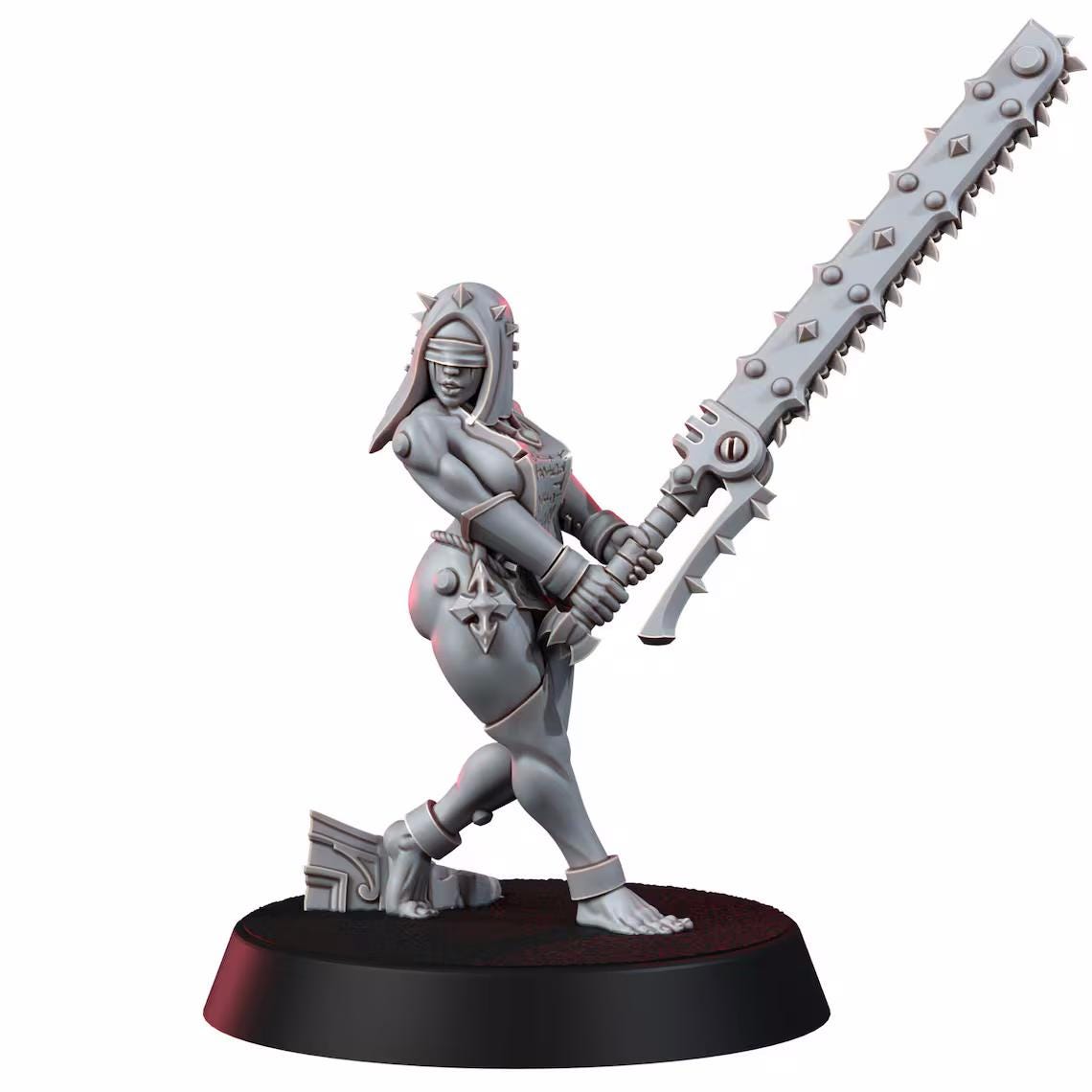 Sisters In Heresy Repentium Squad – Adepta Sororitas Proxy, Wargame Exclusive – 16K resin miniature – photo 5 of 10
