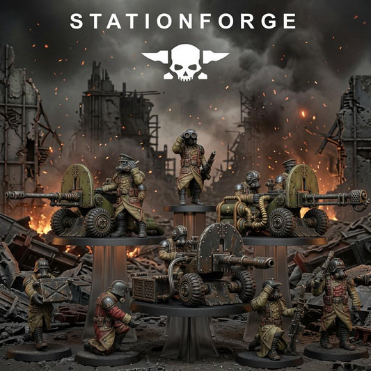 Grimguard Battle Weapons 2 – Astra Militarum Proxy