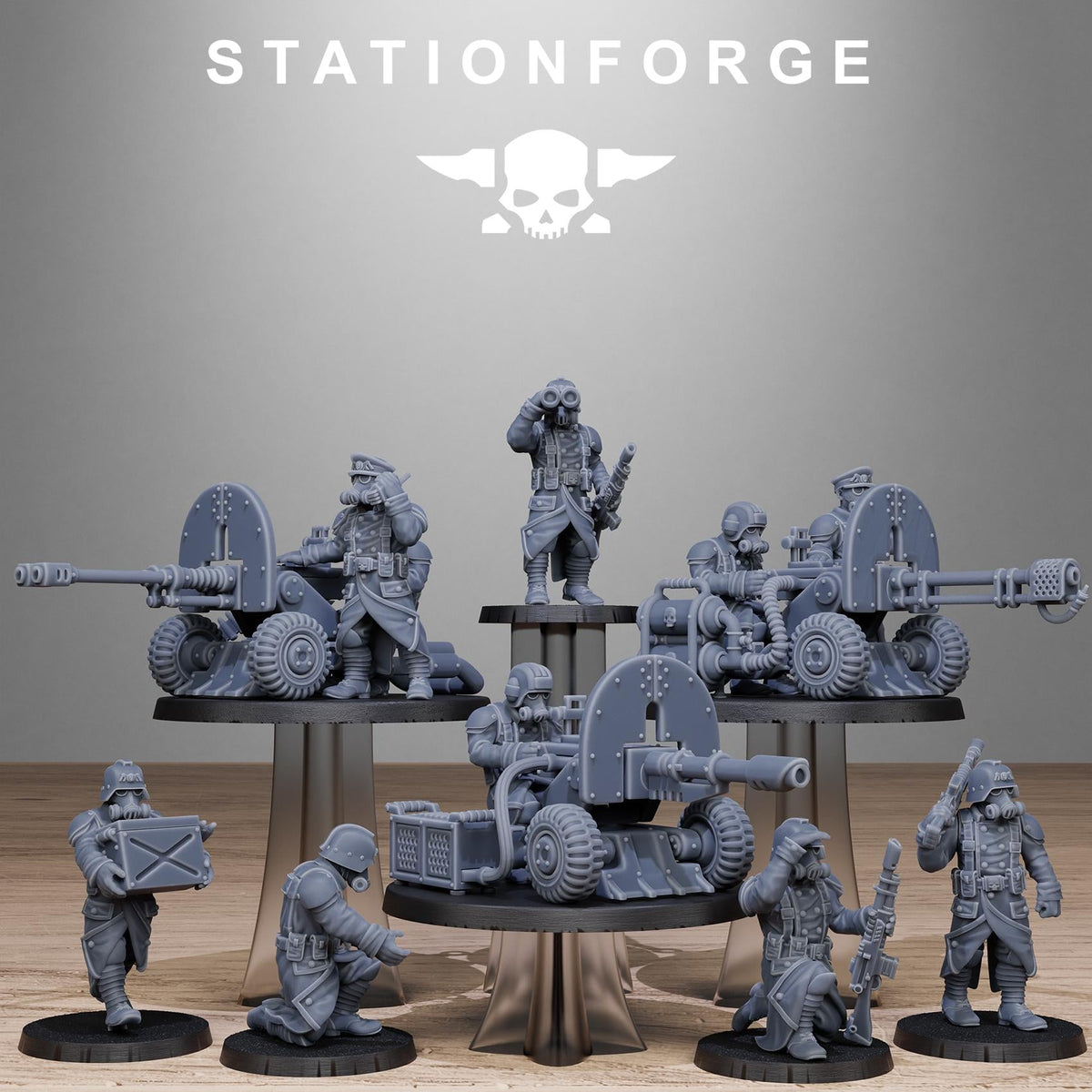 Grimguard Battle Weapons 2 – Astra Militarum Proxy