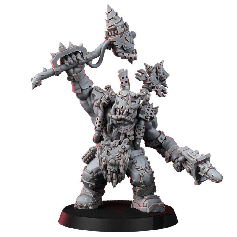 Ork Disel Krakkas – Ork Proxy, Wargame Exclusive – 3D printed 16K resin miniature – photo 5 of 10