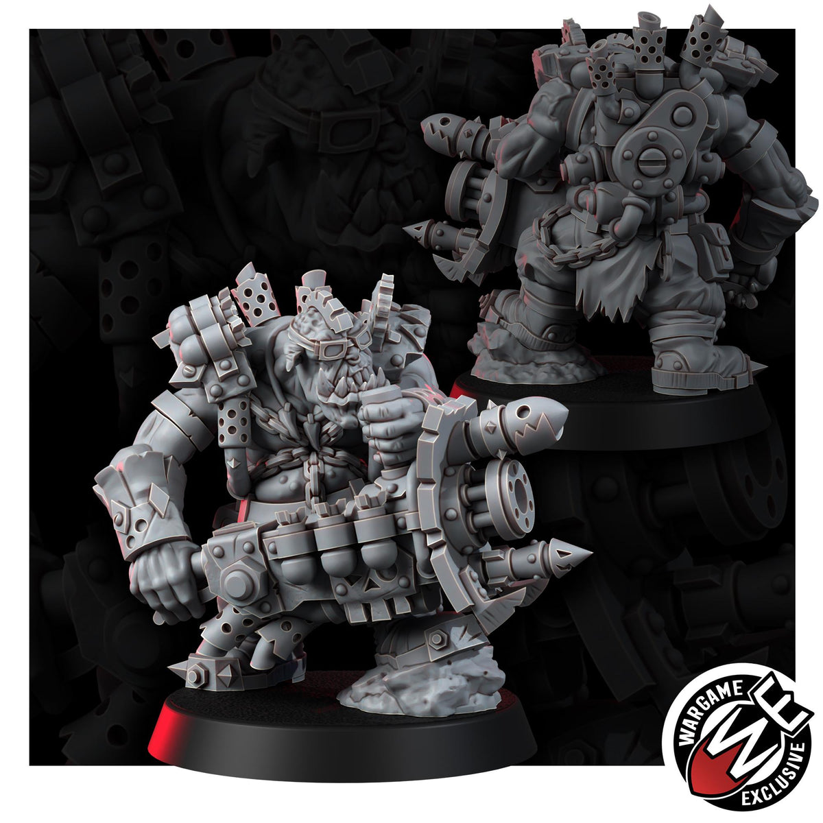 Ork Disel Krakkas – Ork Proxy, Wargame Exclusive – 3D printed 16K resin miniature – photo 8 of 10