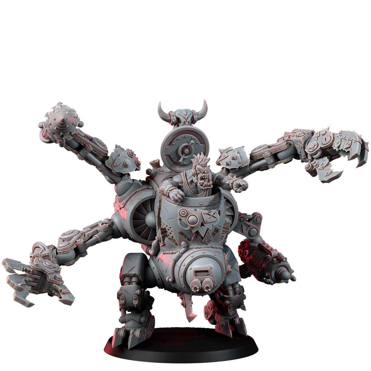 Ork Jet Dread – Ork Proxy, Wargame Exclusive – 3D printed 16K resin miniature – photo 5 of 10