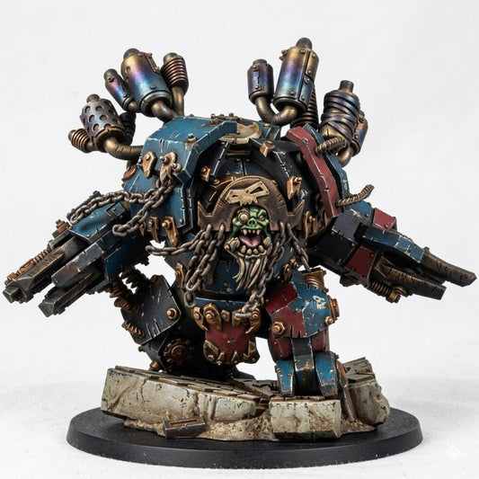 Ork Grand O Warlord – Ork Proxy, Wargame Exclusive – 3D printed 16K resin miniature – main photo