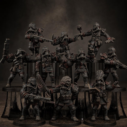 Grimguard Xenarid Hunters – Astra Militarum Proxy