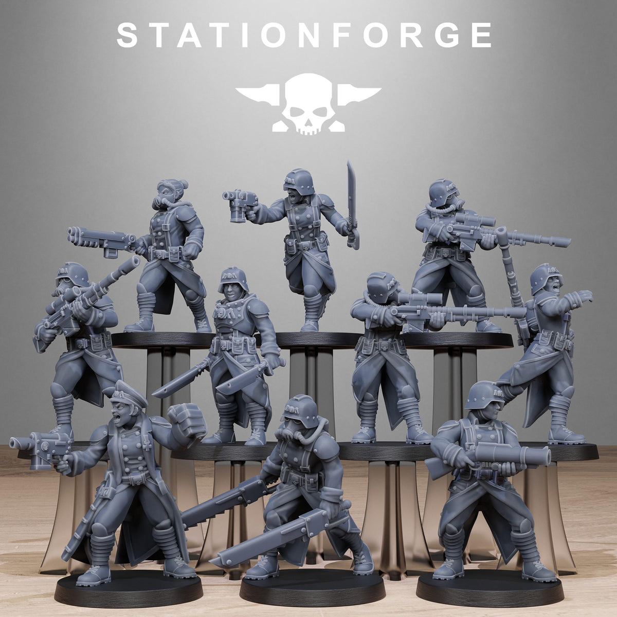 Grimguard Steel Sisters – Astra Militarum Proxy