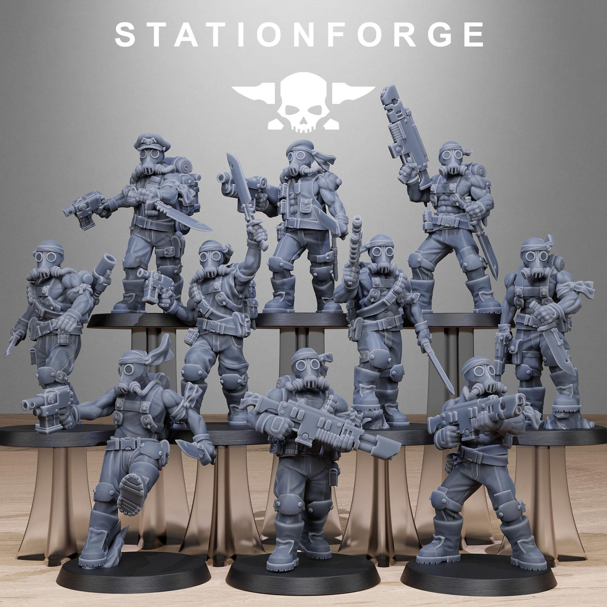 Grimguard Jungle Fighters 2 – Astra Militarum Proxy
