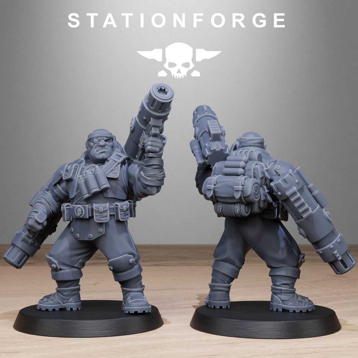 Grimguard Jungle Fighter Mutants – Astra Militarum Proxy