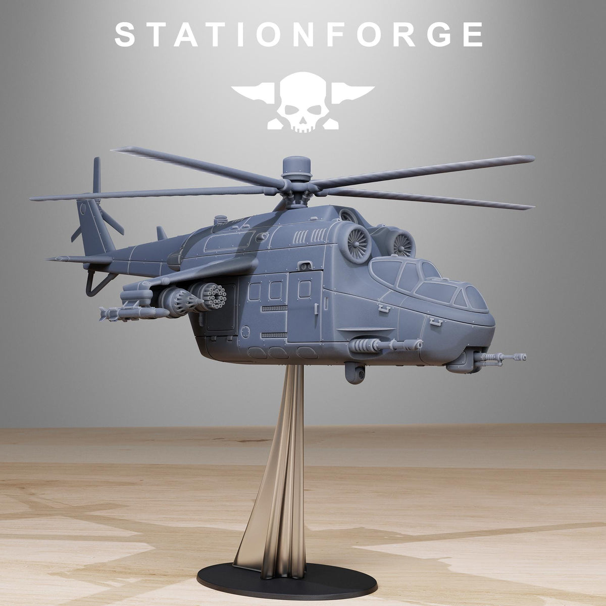 Grimguard Helicopter – Astra Militarum Proxy