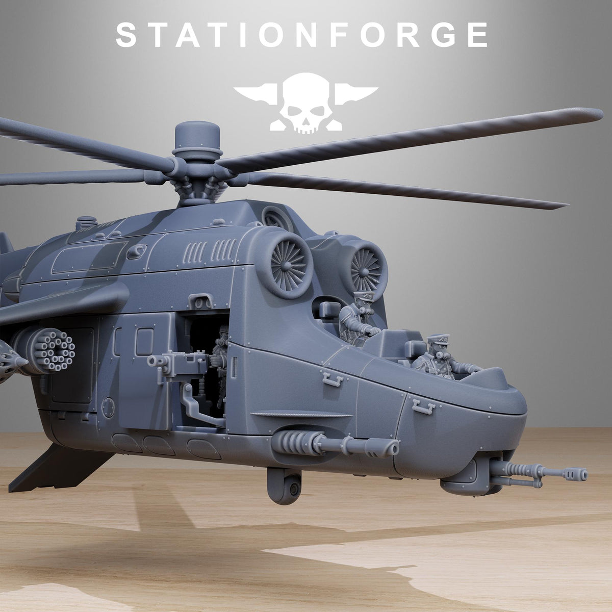 Grimguard Helicopter – Astra Militarum Proxy