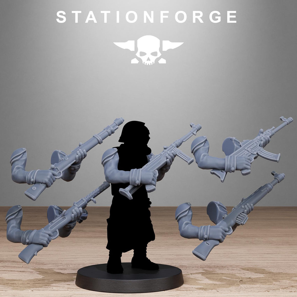 Grimguard German Weapons Pack – Astra Militarum Proxy