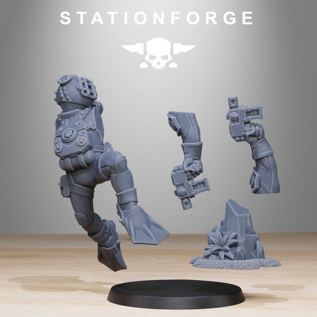 Grimguard Divers – Astra Militarum Proxy