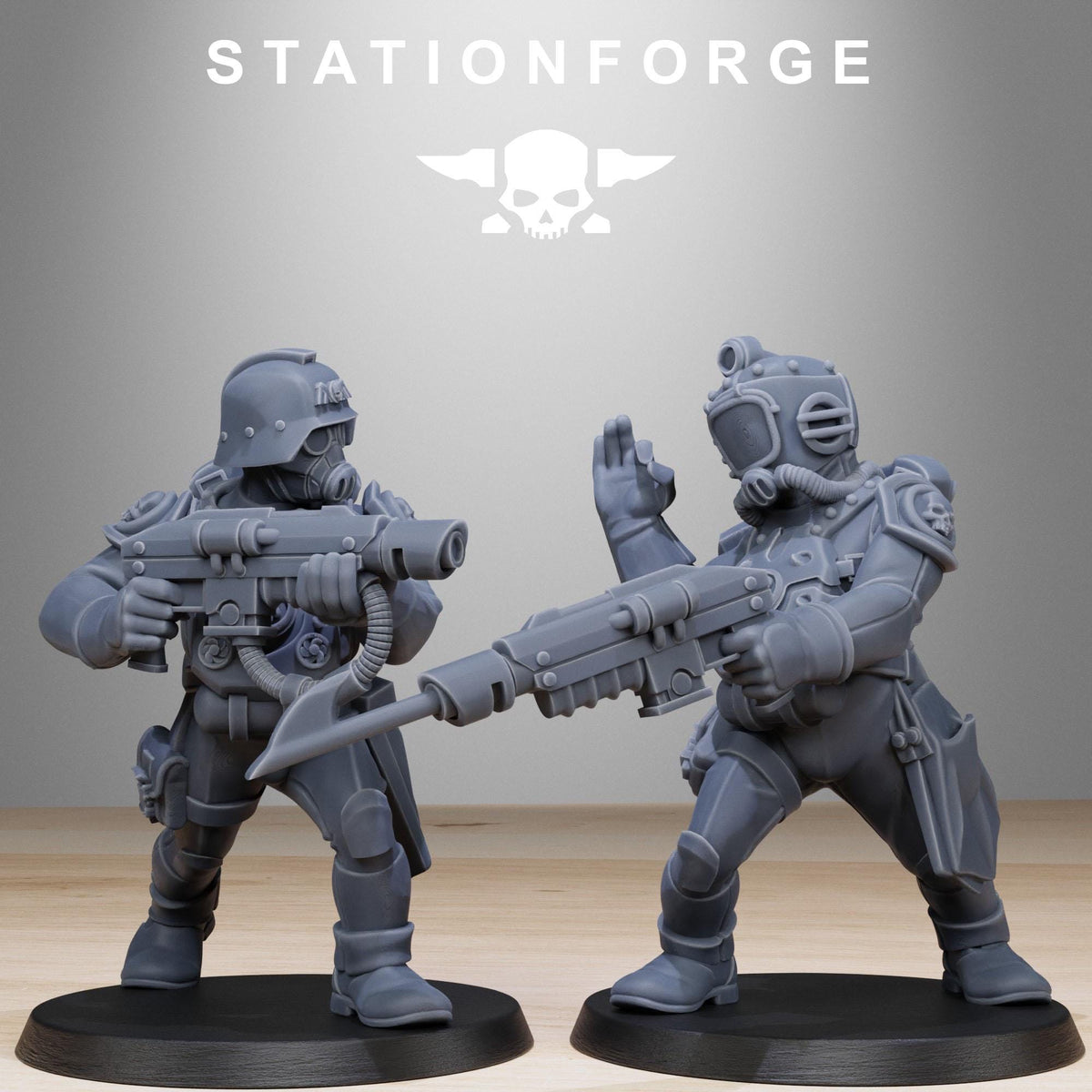 Grimguard Divers – Astra Militarum Proxy