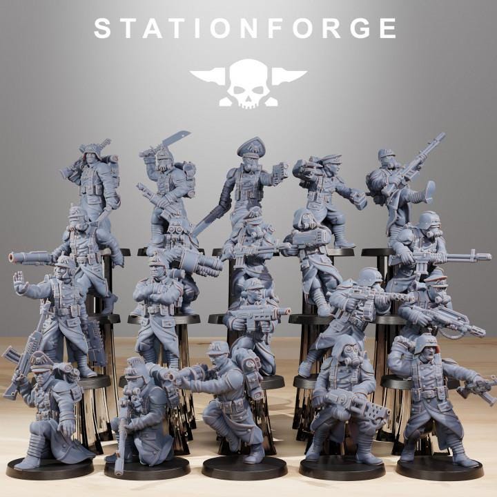 Grimguard Builder Kit – Astra Militarum Proxy