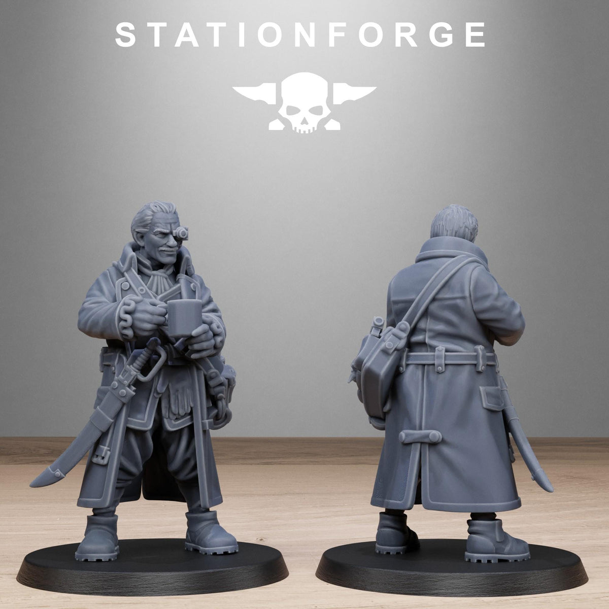 Grimcorp Scrap Operatives – Warhammer 40k Compatible Miniature