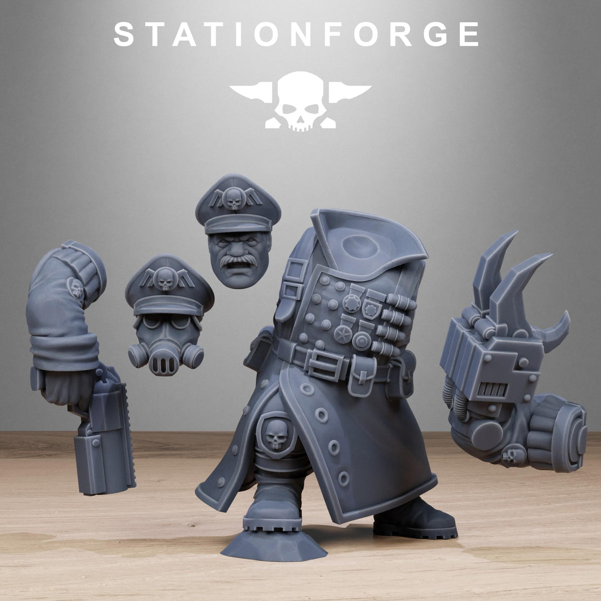 Freeguard Mutant Officer – Warhammer 40k Compatible Miniature
