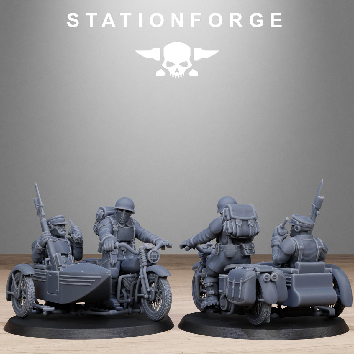 Freeguard Bikers – Warhammer 40k Compatible Miniature