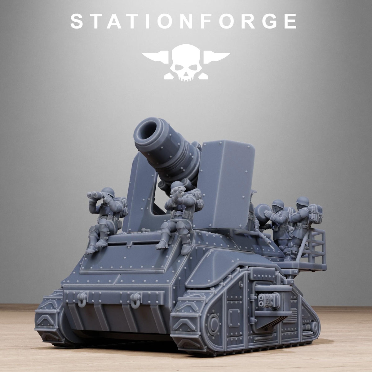 Freeguard Artillery Mini Tank – Warhammer 40k Compatible Miniature