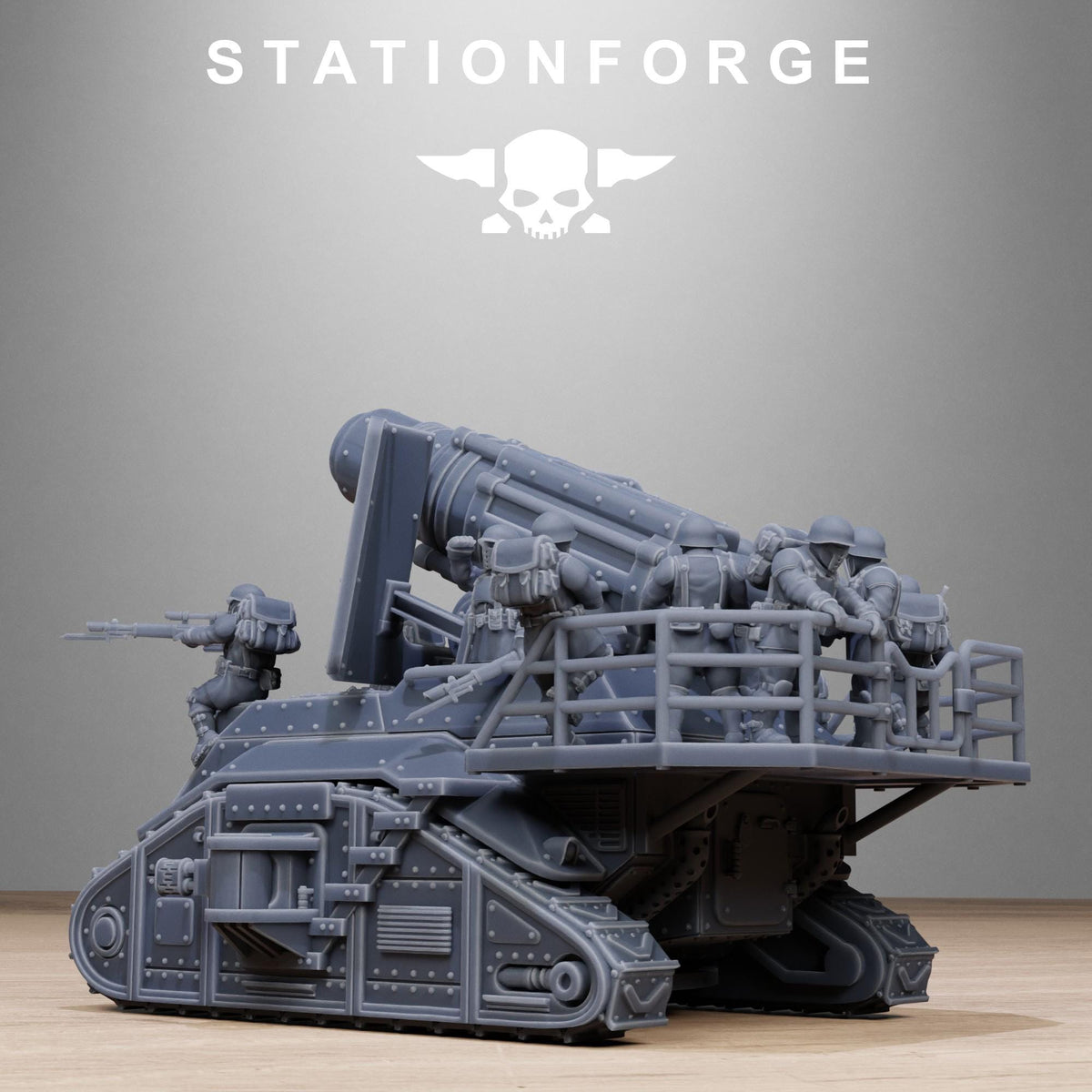 Freeguard Artillery Mini Tank – Warhammer 40k Compatible Miniature